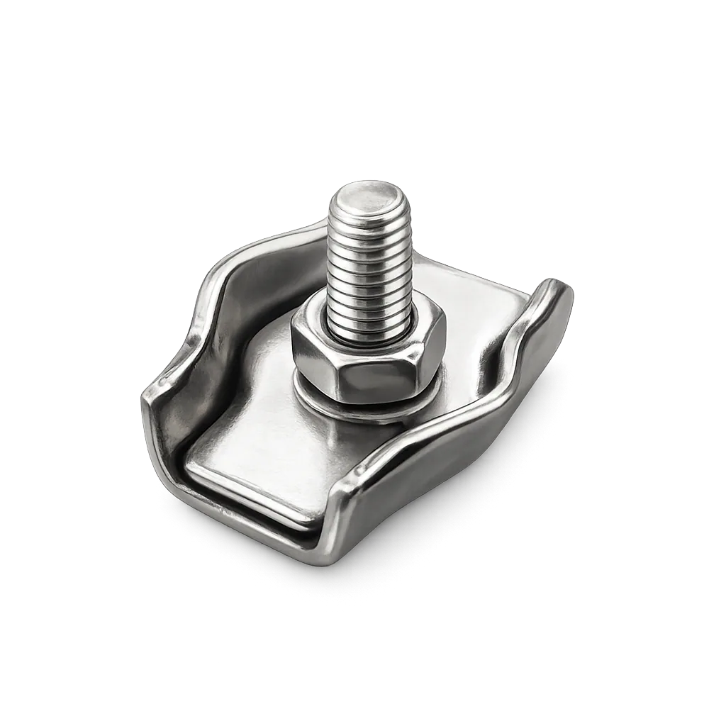 Kẹp cáp đơn inox 304